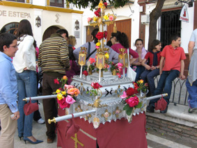 Una de las cruces de mayo presentada en el concurso de 2010.