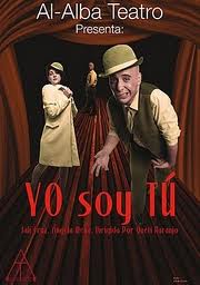 Cartel de la obra de Al Alba Teatro "Yo soy tú"