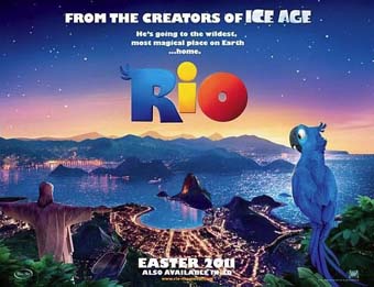 Cartel de la película de animación Río