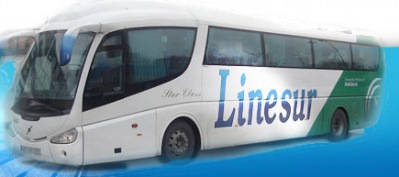 Imagen de un autobús de Linesur
