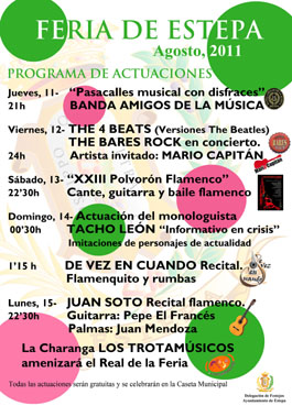 Programa Feria de Estepa 2011