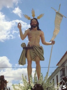 Cristo Resucitado de Herrera, obra de Francisco Buiza. Foto: www.artesacro.org