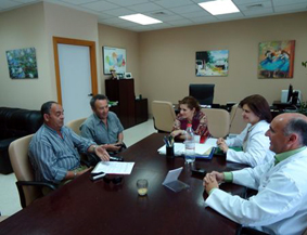 Reunión responsables municipales con Hospital de Osuna